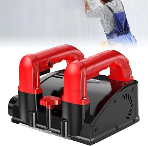 1680W Electric Wall Scraper, Handheld Paint & Concrete Removal Tool with Steel Blades, 1-4mm Adjustable Planer for Paint, Putty, Removal and Wall Repair
