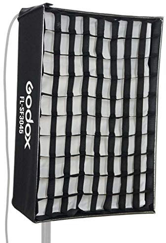 GODOX Kit softbox et Grille nid d'abeille pour Panneau LED FL60