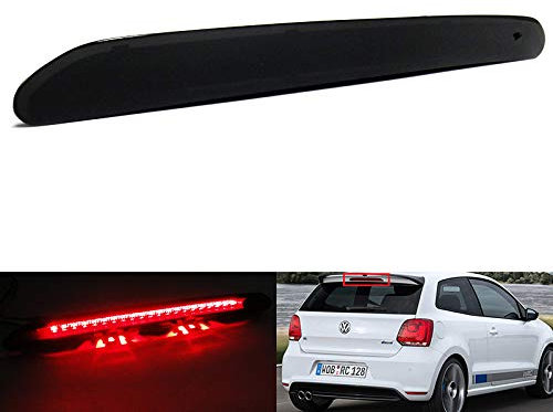 Troisième Feu Stop Arrière à LED Noir Fumé pour Golf VI VII Alltrack Plus, Polo V VI, Mii, Citigo, Fabia III