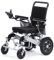 DREAMyun Elektrorollstuhl Faltbarer Leichter Deluxe Power Mobility Aid Rollstuhl Dualer 500W-Motor mit Li-Ion Battery 24V 20Ah, Elektrischer Rollstuhl Faltbar für ältere und behinderte Menschen