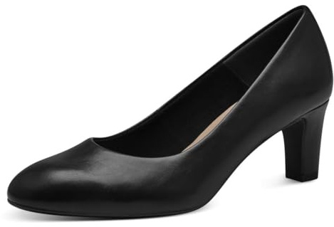Tamaris Décolleté da Donna con Tacco a Blocco Nero 41 EU