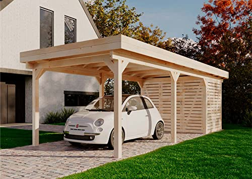 Alpholz Einzelcarport Freya