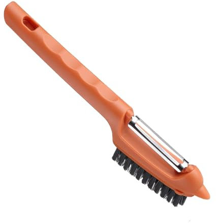 Brosse à légumes | Éplucheur de carottes, éplucheur de nourriture, brosse à pommes de terre, brosse exfoliante de légumes amovible multifonctionnelle pour cuisine, légumes et utilisation