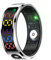 Anneau de Fitness Intelligent avec Affichage Couleur, Tracker d'activité IP68, Modes Multi-Sports, connectivité D'application Mobile, Bague de santé en Acier Inoxydable pour (8) (9)