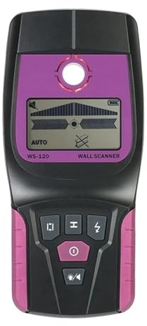 Scanner da Parete, Scanner portatile da parete, metallo ferroso, rame, legno, cavi CA, cavi sotto tensione, PVC, rilevatore di tubi 'acqua
