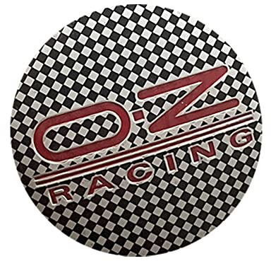 4 Stück Auto Radnabenkappen Aufkleber, Für O.Z VOSSEN ENKEI（65MM） Felgen Center Nabendeckel Radmittelkappen wasserdicht Anti-Rost Dekoration Zubehör,D