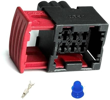 1/2/5 jeux de 6 broches 1-967241-1 1-965426-1 Tyco Amp, câble de prise électronique étanche for automobile, connecteur scellé 1-965425-1(Color:6p female,Size:1 SET_6P)