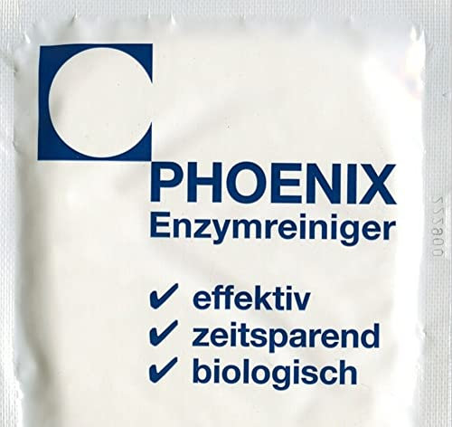 Nettoyer les jouets 4x20g (4L) | Granulés nettoyant enzymatique contre la salive, le lait, le jus & les restes de bouillie sur peluche | Phoenix Enzymreiniger