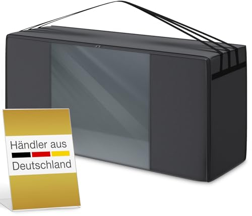 ELONEO Aufbewahrungstasche für Klappmatratze 140x195x15 cm, Schutz-Hülle mit Reißverschluss, Transporttasche für Gästematratzen, Matratzenhülle für Faltmatratze