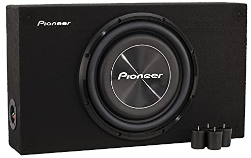PIONEER TS-A3000LB Passive Subwoofer, Powerful Enclosure Subwoofer with 1500W Maximum Power, 30 cm, IMPP Membrane, Black, Continuous Output 400 W