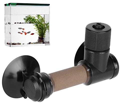Zerodis Diffuseur de dioxyde de Carbone d'aquarium, atomiseur de CO2 d'aquarium, système de Dissolution de dioxyde de Carbone pour équipement de réservoir de Poissons Super Aquarium(007（S)