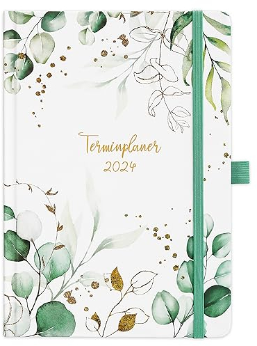 Terminplaner 2025-2026 - Kalender 2025-2026, Kalender 2025-2026 buchkalender Aug 2025 - Sept 2026, Wochenplaner, Organizer, A5 Terminplaner mit Einstecktasche, 21.4 cm × 14.6 cm