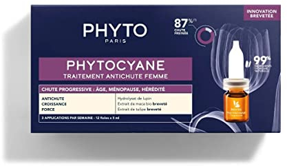 PHYTO Phytocyane Reactional Hair Loss Treatment For Women (12 x 5 ml)