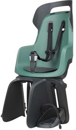 Bobike 8012300015 GO Maxi CFS XR Kinderfahrradsitz Hinten Für Gepäckträger, Für Kinder Von 9 Monaten bis 6 Jahren, MAX 22 kg, Verstellbare Fußstützen, Werkzeuglose Montage, Pfefferminze