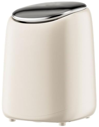 Mini Lavadora de Ropa Interior con Secadora, Lavadora de Secado Compacta Totalmente Automática de 1 KG de Capacidad con 6 Modos, Lavado y Esterilización a Alta Temperatura de 80 °, for Calcetines