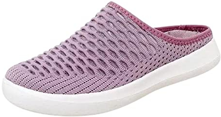 Ciabatte Ortopediche Donna Estive Pantofole Antiscivolo Chiuse Scarpe con Plantare Estraibile Morbido Traspiranti Sneakers Leggere Casa Comode Ciabatte Donna Estive