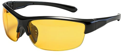IGXX Cykelglasögon för män och kvinnor, UV400 sportglasögon, genomskinliga linser, landsvägscykling, utomhusaktiviteter (Stil 2)