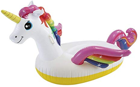 INTEX Aufblasbarer Schwimmring, 287 cm, Einhorn