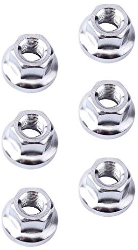 POFET Dadi per ruota M9, robusti dadi per ruote da strada, mountain bike e bici a scatto fisso