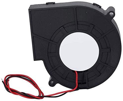 ZYWUOY Soplador de turbina, 12 V, 2,4 A, doble bola, ventilador de ventilación de refrigeración para picnic, camping, barbacoa