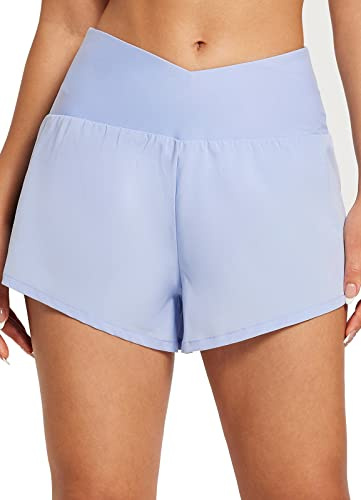baleaf Pantaloncini da Bagno Donna Pantalonici da Donna Blu XS