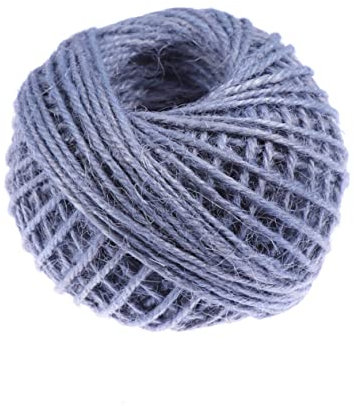 Ciieeo Etiquetas De Colores Decoración De La Mano Etiquetas De Cordón De Yute Trenzado Cordel De Yute Embalaje Cordel De Arpillera Cuerda De Yute Cuerda De Etiqueta Cuerda De