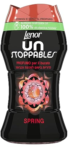 Lenor Unstoppables Spring Profumatore Bucato Lavatrice, Fresco Profumo Che Dura A Lungo,6x140g,