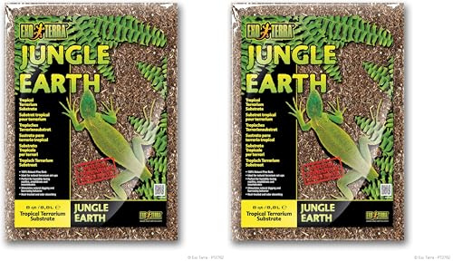 Exoterra Substrat Naturel pour Terrariums pour Reptile/Amphibien 8,8 L (Lot de 2)