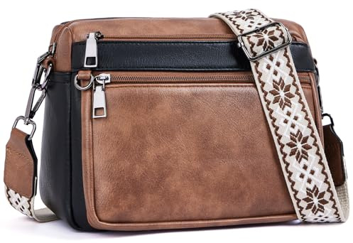 MUIIKOLA Bolso de Mano para Mujer Mediano con Correa Ancha Suave
