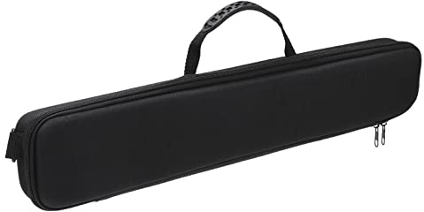 Yctze Borsa per Canna da Pesca a Guscio Rigido Anti-Shock: Borsa Porta-Canna Resistente e Portatile con Design di Facile Accesso e Tracolla per Riporre Comodamente l'attrezzatura da