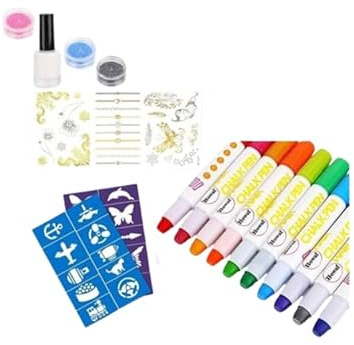 TRASFORMA I TUOI CAPELLI IN UNA TELA COLORATA! Kit di Gessi Colorati per Capelli – Colora, Brilla e Personalizza il Tuo Look!