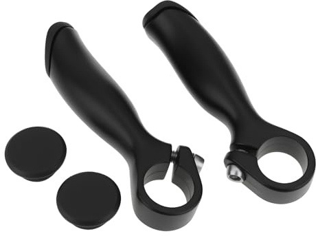 Briny River 2pcs 22mm Aluminum Alloy Handlebar Ends for Road Bike Mountain Bicycle