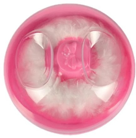 Babypuder mit Puderquaste | Körperpuder Behälter mit weichem Samt-Puff | Tragbarer Puder-Spender für Reise & Zuhause | Auslaufsichere Puderdose für Damen & Babys, 9cm.