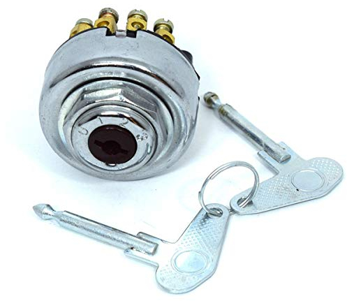 MGF - Kit de interruptor de llave de encendido universal para arrancar el coche, barco, bicicleta