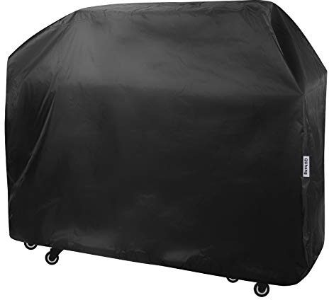 Housse Barbecue Exterieur Imperméable, 210D Oxford Bache Barbecue Exterieur Protection Couverture BBQ Cover 145x61x117cm