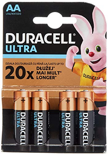 Duracell Battery Set Alkaline Ultra Power AA/LR6 (Alkaline Manganese; 4)