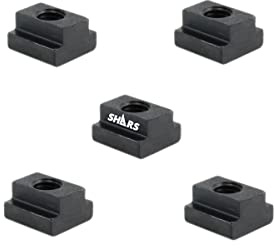 Shars 5/8 T-Slots Nut, 1/2-13 Thread 5 pcs Set 202-4818 (5) ![