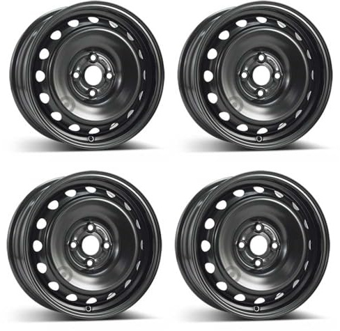 4x Alcar Llantas de acero 4-5015 6.0Jx15 ET47 4x100 compatible con Hyundai i20