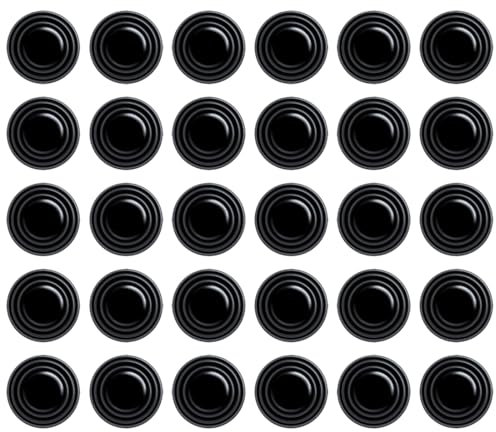 DLPRK 30 pièces Amortisseur de Porte de Voiture Compatible, Protections pour Portières Auto, Insonorisés Universel Anti-Collision Pare-Chocs pour Absorption des Chocs de Voiture, Isolation Phonique