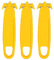 3 Pcs Safety Cutter Tool Yellow Hook Knife Film Yellow Box Cutter Strapping Opener Cardboard Carton and Package Opener Box Safety Knife Warehouse (No Exposed Blade)