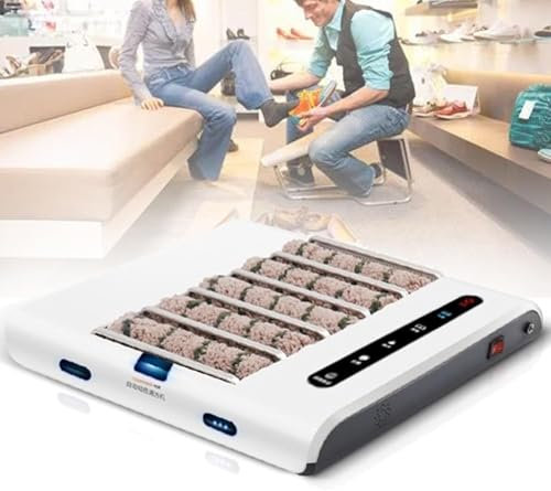 Nettoyeur de semelles entièrement automatique, nettoyeur de chaussures à induction intelligent, batterie intégrée de 10 000 mAh, vitesse de rotation de 260 tr min, aspiration puissante de 1 000 Pa,