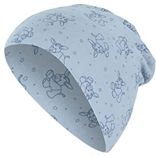 Sterntaler Jungen Gots Slouch-beanie Mütze, Hellblau, 51 EU