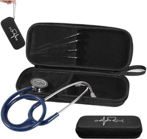 Sac clinique pour les étudiants en soins infirmiers, étui au stéthoscope avec poignée, sacs de soins infirmiers pour les infirmières, accessoires de stéthoscope d'amortissement imperméables portables