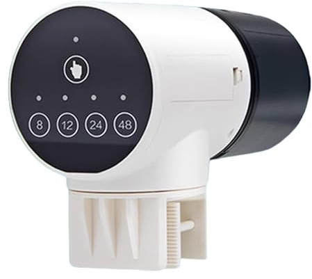 Distributore automatico di cibo per pesci, distributore automatico di cibo per pesci,Distributore di cibo a piccolo serbatoio, caricatore automatico | Alimentatore automatico, d
