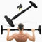 NEOLYMP Klimmzugstange Türrahmen ohne Schrauben mit Pull up Bar E-Book - Klimmzug Stange verstellbar 70-100 cm mit Gewindesperre für sicheren Halt bis zu 200kg (Schwarz)