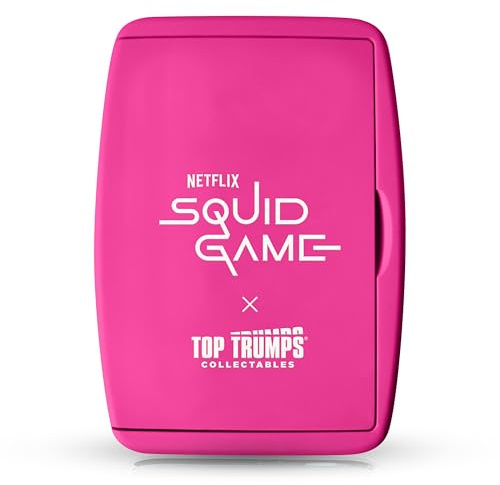 Winning Moves Top Trumps Collectables - Squid Game - Squid Game Fan Item - Age 17+ - German