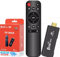 Android TV Stick 4K 2GB RAM 16GB Mini Smart Tv box en continu 4K HDR Android TV, prend en charge le Wi-Fi 2,4 GHz/5 GHz, télécommande vocale, Dolby Vision/Atmos, HDR10 + 4K (H 2+16)