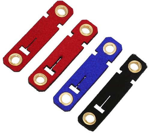 PRETYZOOM Anillos para Patas de Pájaros, Fáciles de Aplicar y Reconocer, 4 Juegos para Cría y Anillado de Loros y Palomas en Avicultura