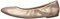 Amazon Essentials Ballerines Belice à Enfiler Femme, Or Rosé, 39.5 EU Large