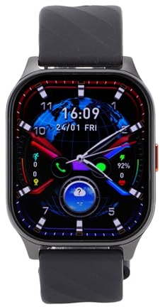 TIKATARER Smartwatch con Schermo HD da 2,04 Pollici, Orologio Intelligente Impermeabile IP68, Orologio con modalità Sportive Multiple con Avvisi di Messaggi di Chiamata, Ideale per Corsa, Nuoto,